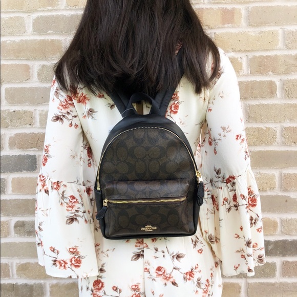 Gaby'sBags🎒Coach backpack signature NWT - Picture 6 of 8